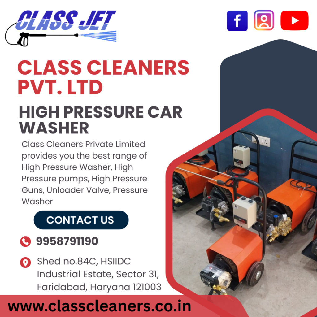 High Pressure CAR WASHER – The Smart Solution for Powerful Cleaning